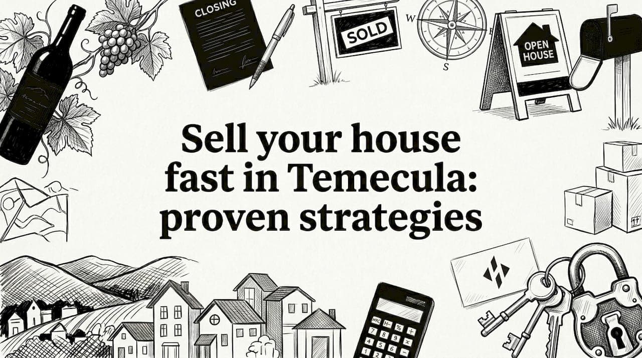 Sell your house fast in Temecula: proven strategies