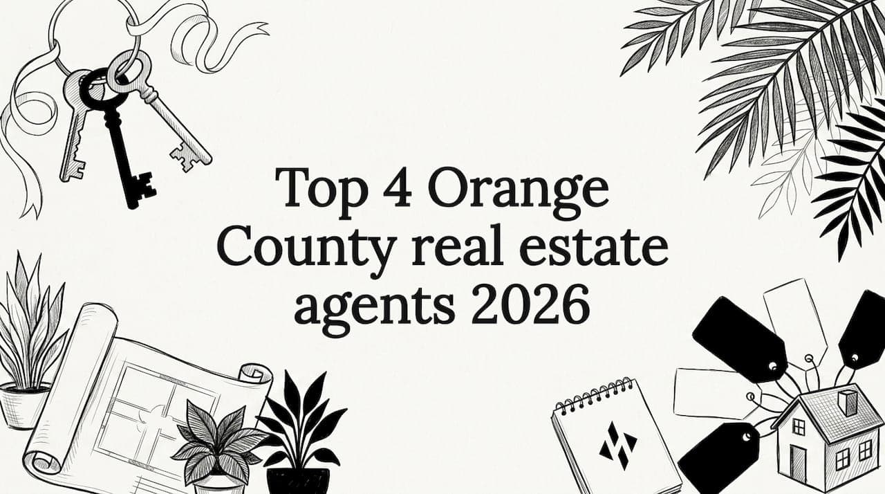 Top 4 Orange County real estate agents 2026