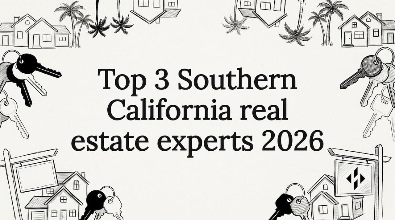 Top 3 Southern California real estate experts 2026