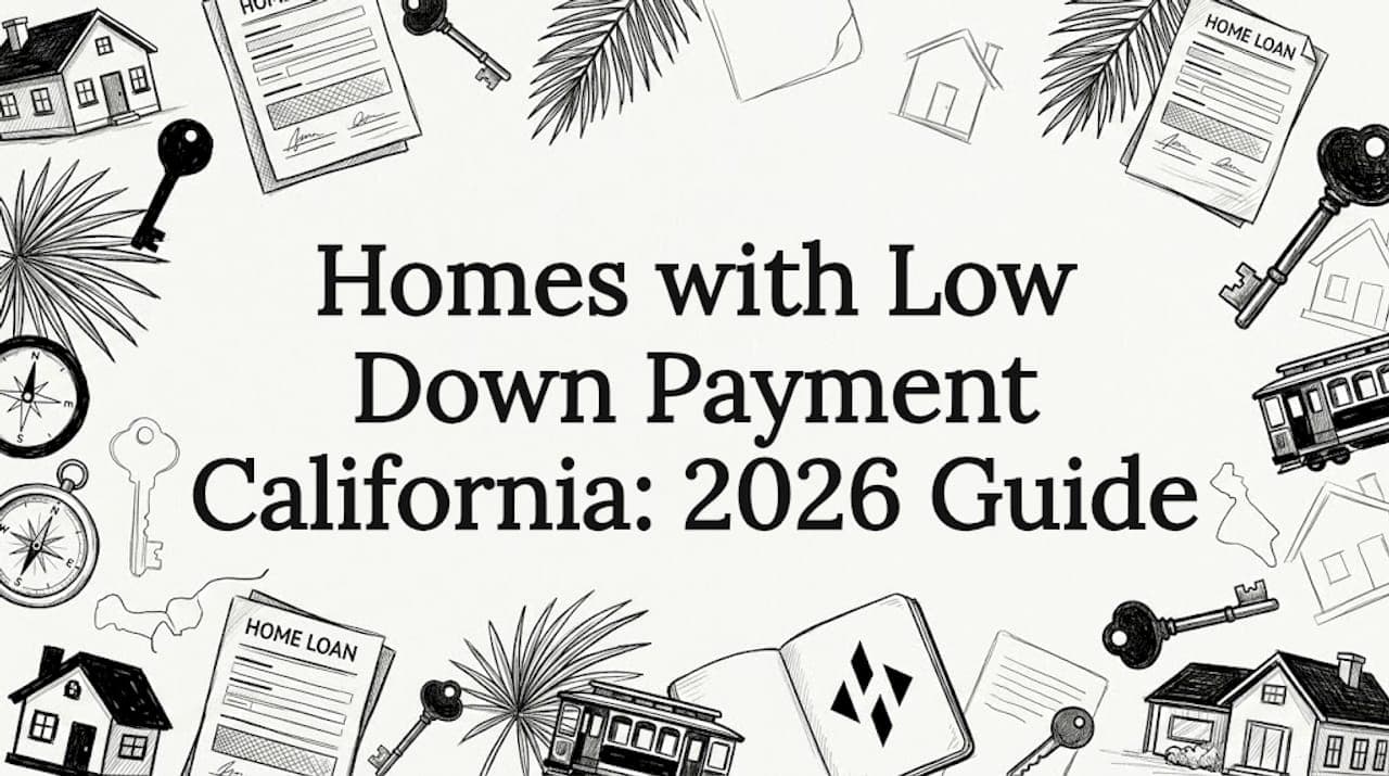 Homes with Low Down Payment California: 2026 Guide