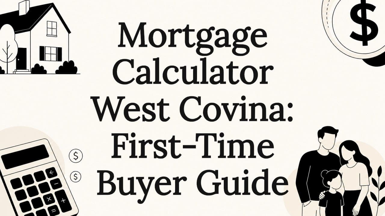 Mortgage Calculator West Covina: First-Time Buyer Guide
