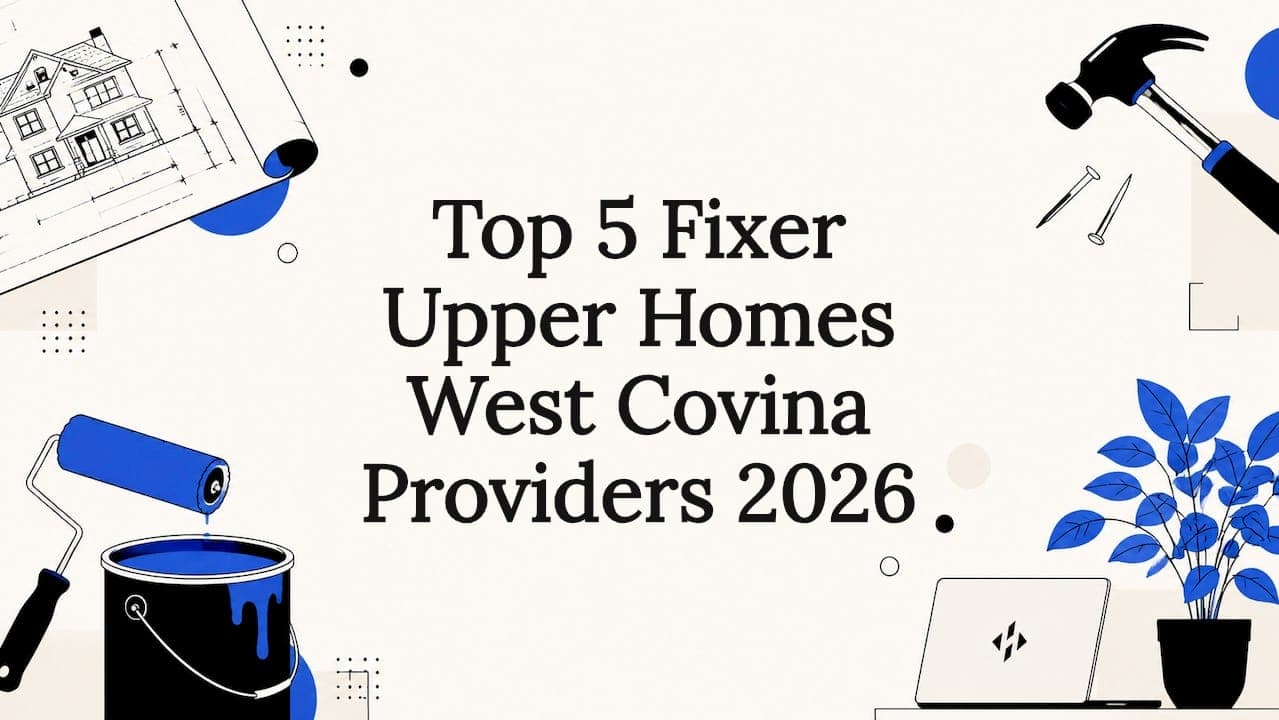 Top 5 Fixer Upper Homes West Covina Providers 2026