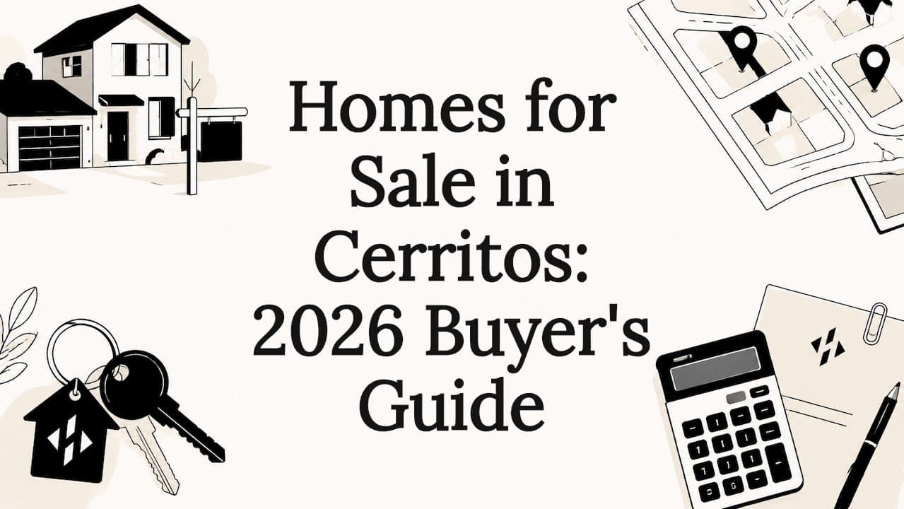 Homes for Sale in Cerritos: 2026 Buyer's Guide