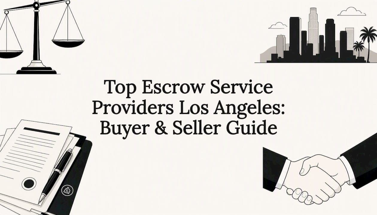 Top Escrow Service Providers Los Angeles: Buyer & Seller Guide